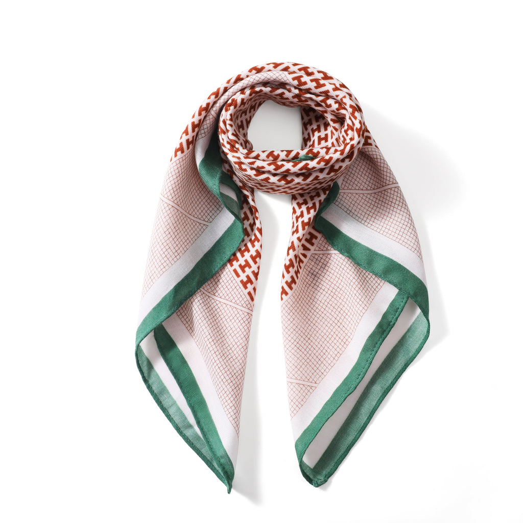The Clara - Faux Silk Neck Bandana Scarf